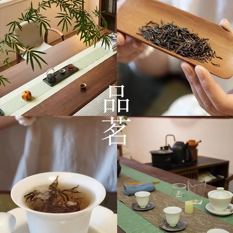茶桌椅组合新中式高端家用泡茶功夫茶台简约大板茶几阳台洽谈桌子|undefined