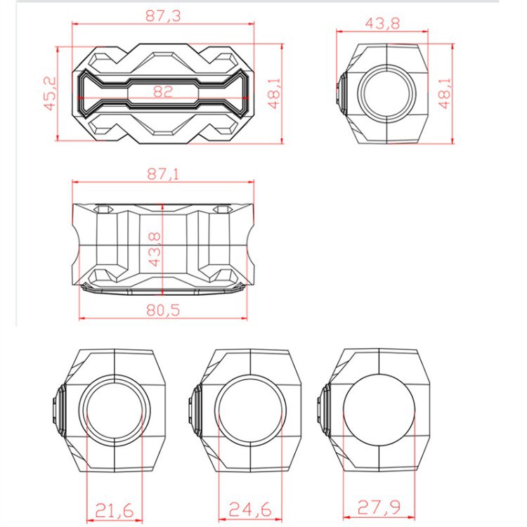 Suitable for Kawasaki VERSYS650/1000/SE X300 modified body anti-fall protection bar protective rubber anti-fall
