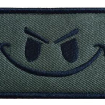 Embroidered floral patch magic outdoor products Amazon bag with embroidered floral patch chest strip armband magic patch patch