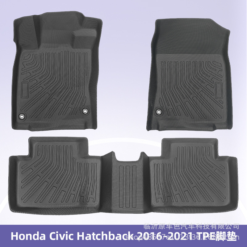 Para HONDA Civic hatchback 2016 - 2021 3D TPE para todo el tiempo