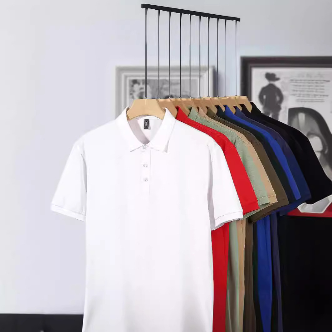 Camisas polo personalizadas logotipo impresión ropa de trabajo ropa de trabajo personalizada camiseta publicitaria cultural DIY fiesta bordada de manga corta