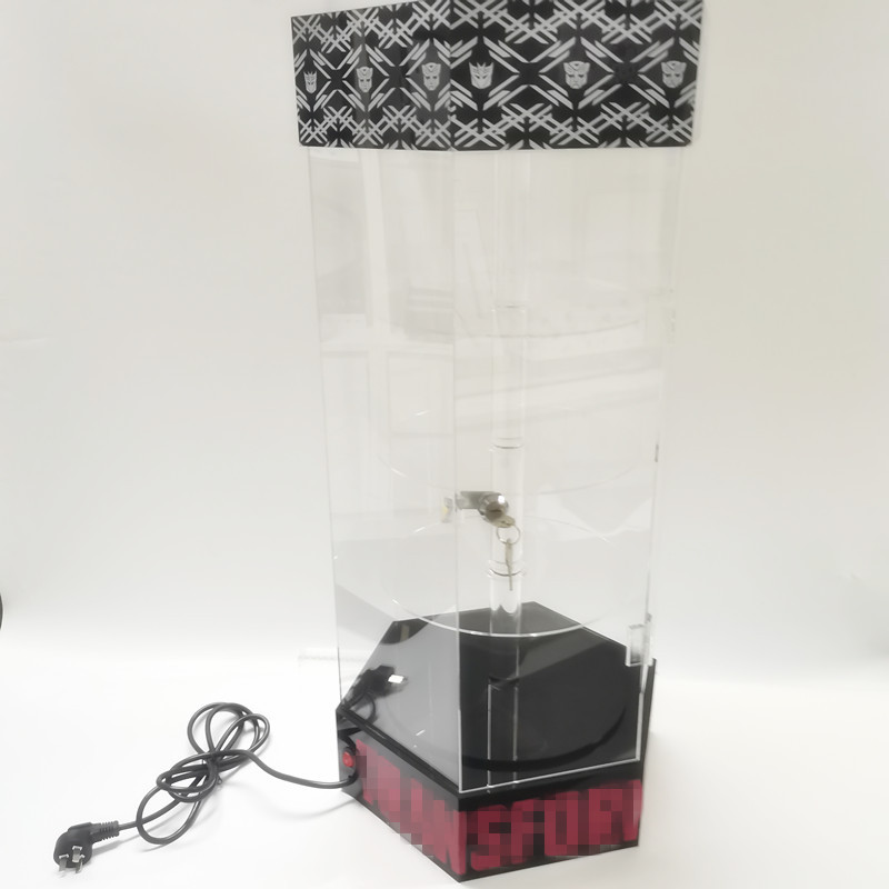 工厂加工制作发光亚克力展示架LED灯光陈列摆放有机玻璃陈列架