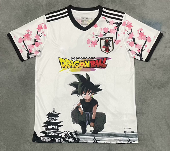 25-26 Nueva camiseta de anime de camiseta japonesa One Piece Samurai Sakura Dragon Ball Uniforme de fútbol transfronterizo de edición especial