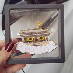 山西太原晋渓水境台孫悟空像取り外し可能な文化的で創造的な金属製冷蔵庫用マグネットお土産