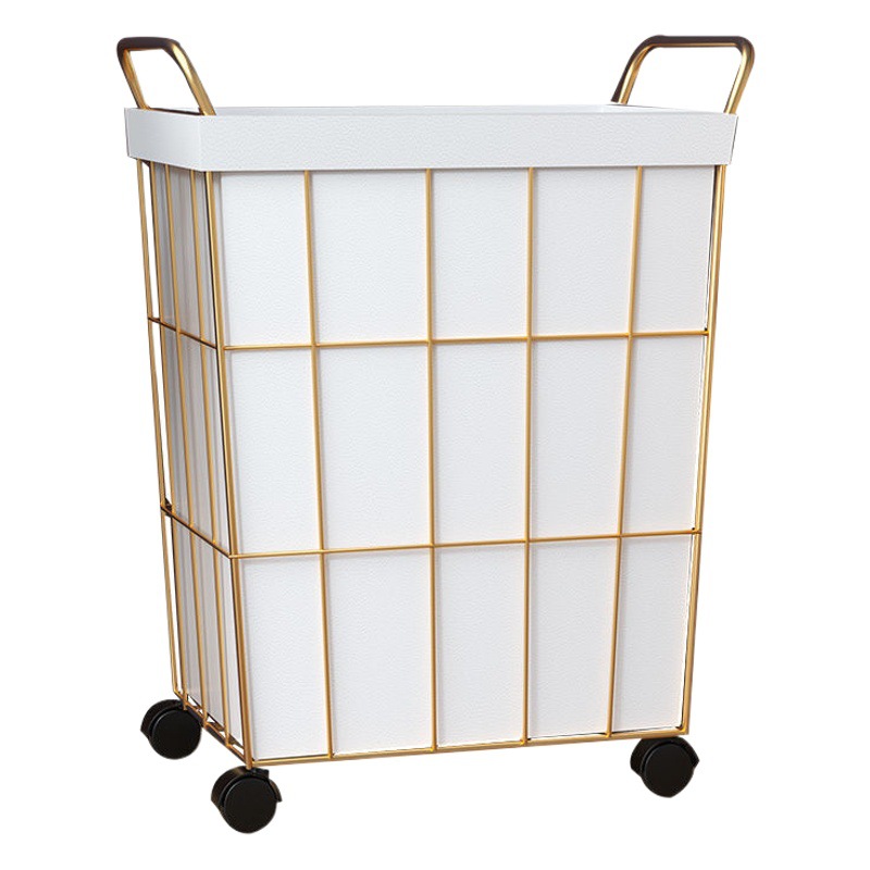 Cesta de lavandería hogar ropa sucia cesta de almacenamiento ins Wind Net almacenamiento rojo Lou cesta de lavandería cubo ropa sucia cesta al por mayor