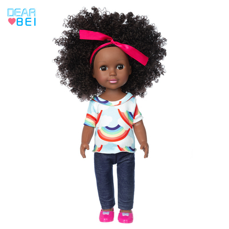 Dibei fábrica simulación bebé renacido muñeca 14 pulgadas American Girl Toy vinilo muñeca jugar casa juguete