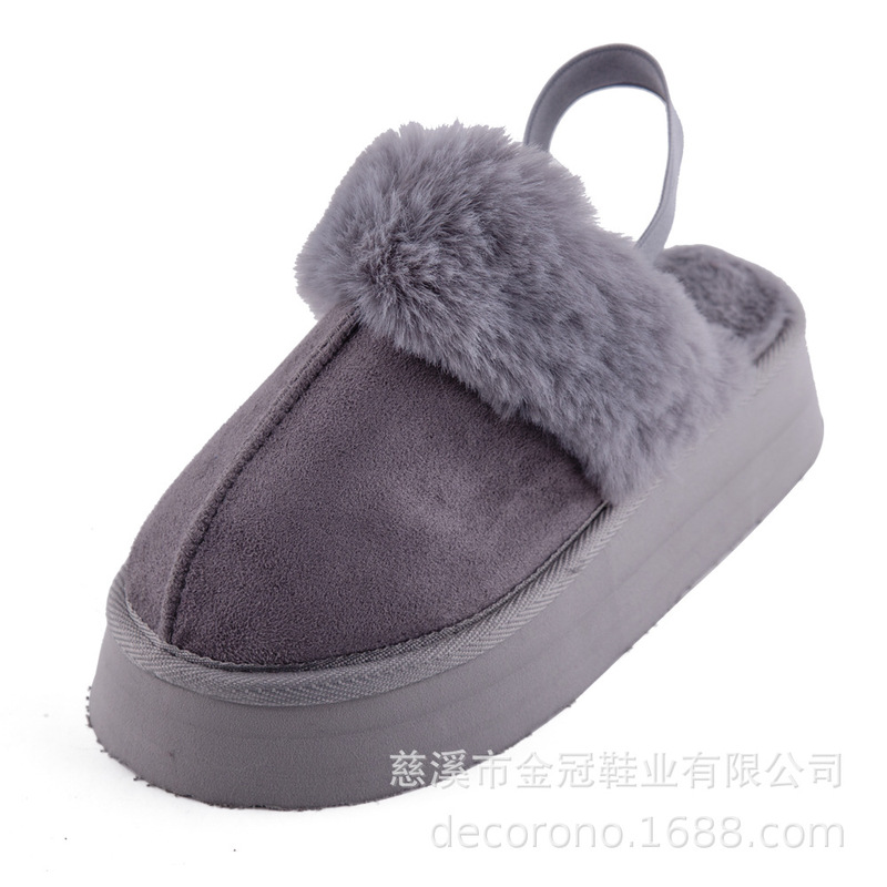F20 autumn new Disco slippers Disco Slide home Cross belted cotton slippers DISQUETTE