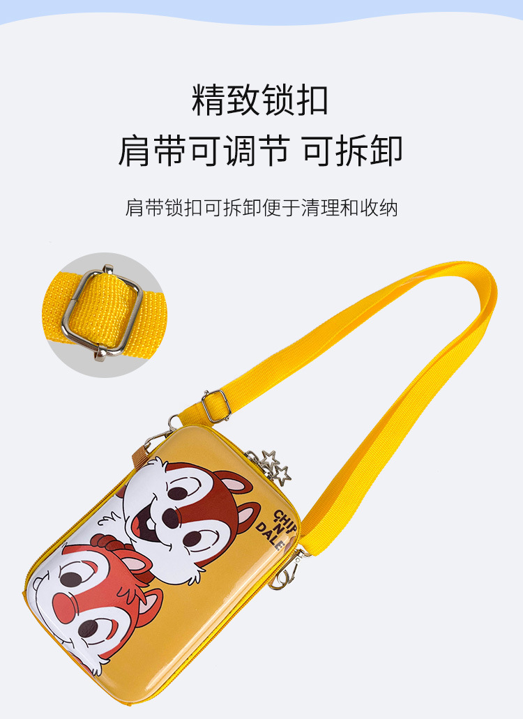 Children's mobile phone bags, cartoon Mickey Ni single-shoulder bags, cute and trendy bags for boys and girls, 2021 new style crossbody bags wholesale undefined