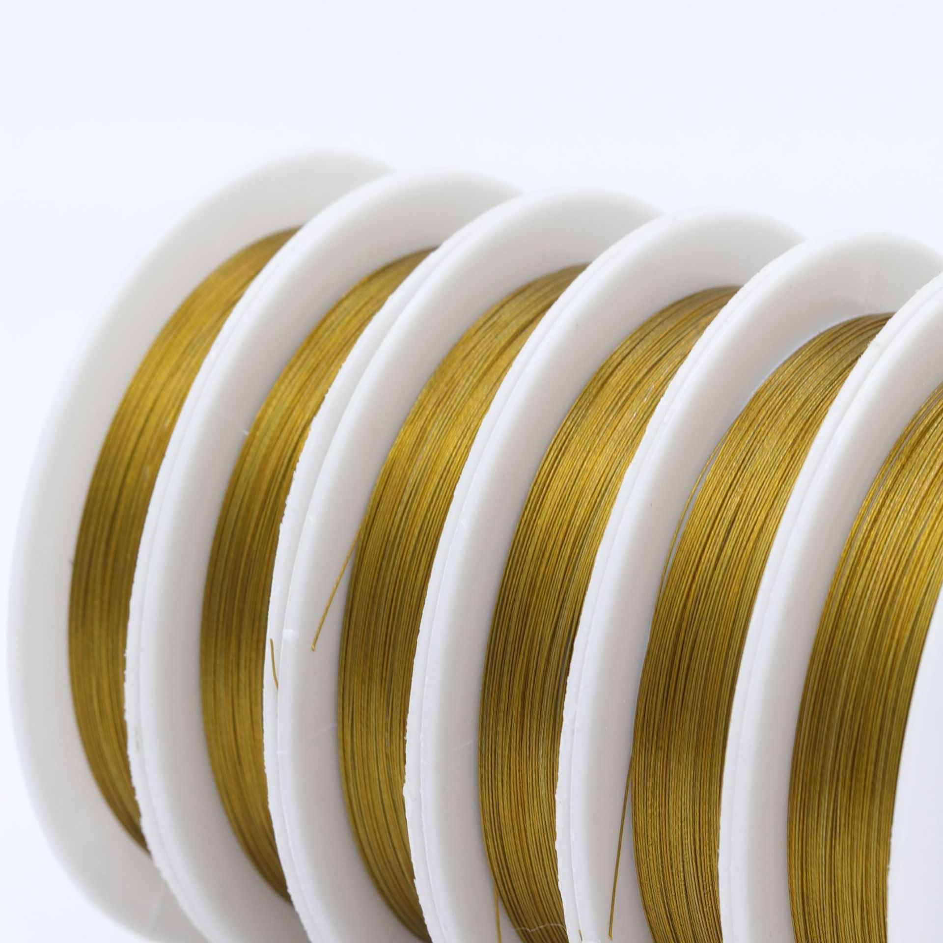 Solid Color Pattern 1 Piece 0.25mm 0.3mm 0.45mm 304 Stainless Steel Solid Color Polished Steel Wire