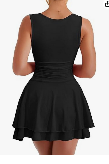 Cross-Border Spring Summer New Square Neck Ruched Strapless Short Hem Waist Mini Party Dress_ecoleips.com