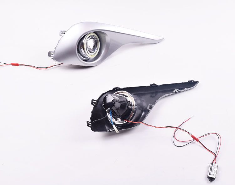 Suitable for 12-13 Highlander Daytime Running Lights Modified Fog Lights Toyota Highlander Special Led Daytime Running Lights