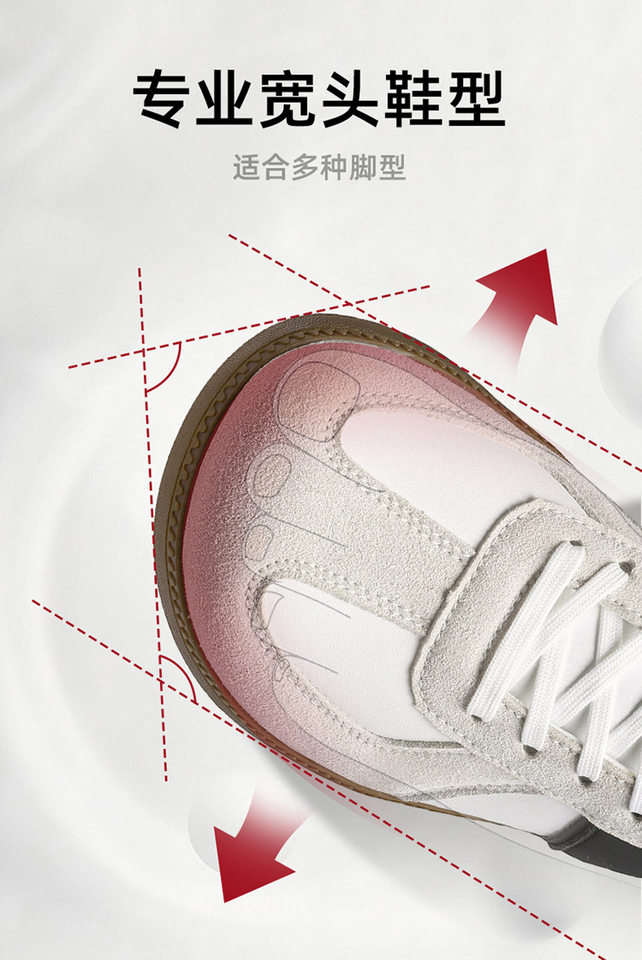 Giày sneaker da lì phối lưới form rộng mũi tròn, đế cao 3–5 cm, dây buộc, unisex — Trắng đen, Xám trắng, đen chi tiết 10