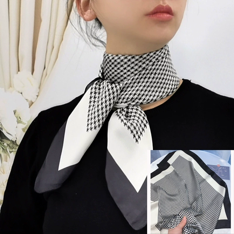 Retro small universal handkerchief, neckerchief, classic suit jacket