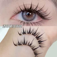 Tian Xi Big Eye Doll Little Demon Comics Мокрые пшеничные колосья накладные ресницы Целые прозрачные стебли толстые острые хвосты