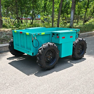 四驱山地四轮运输车 小型爬山虎遥控电动全地形越野爬坡搬运车