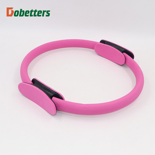 Manufacturer yoga circle Pilates circle wholesale multi-color yoga circle fiberglass crescent handle Pilates circle magic circle