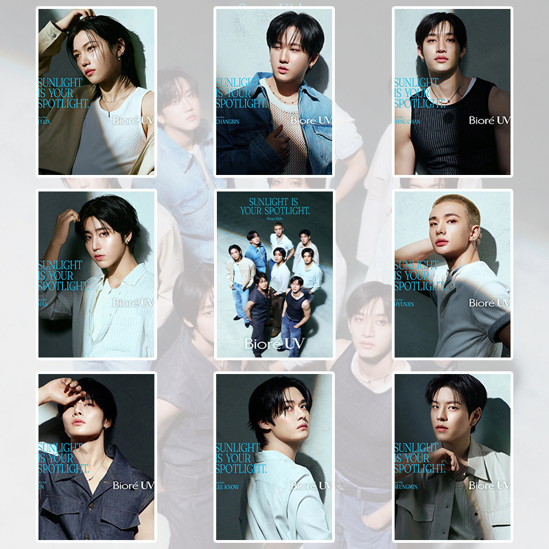 StrayKids 杂志不干胶海报 贴画 粉丝收藏 黄铉辰 李龙馥 周边