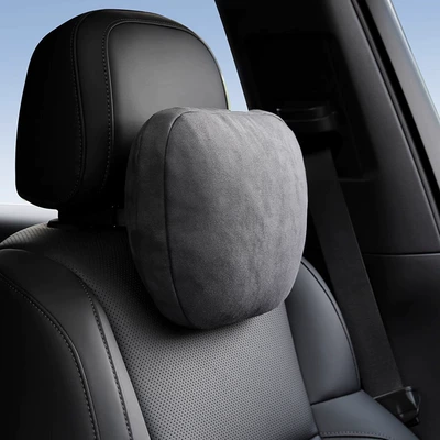 Car Headrest and Neck Pillow Suitable for Mercedes-Benz S-Class Maybach, Same Model Pillow for Car Use, Universal Driving Pillow (Headrest) - black-single-headrest