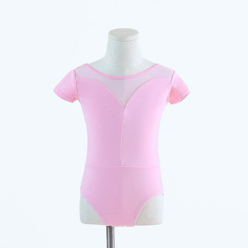 Niños danza uniformes malla empalme ropa de entrenamiento adorable ropa de baile confortable ropa de ballet transpirable image 17