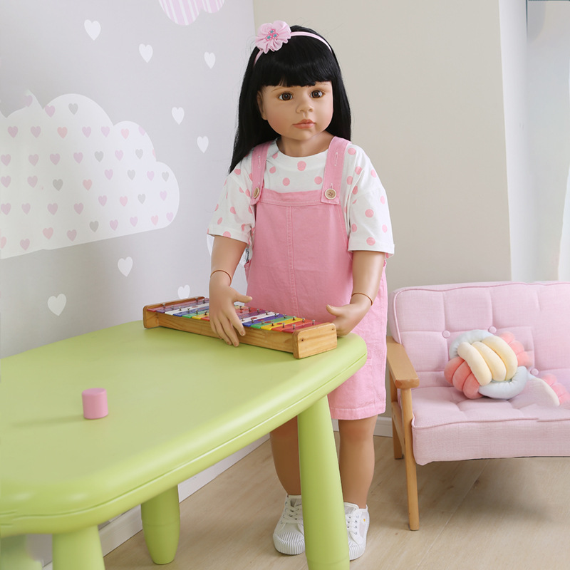 98cm modelo de simulación de Obra Maestra muñeca relación de la vida real colección de modelos de ropa para niños suministro de comercio exterior