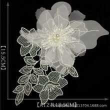 2025流行热销百搭款蕾丝立体刺绣自主研发一体化生产海量现货速发