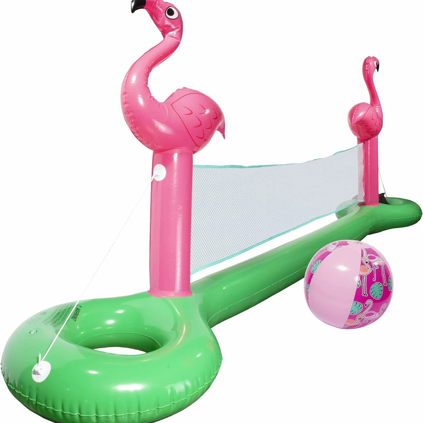 Трансграничные поставки надувной водный пламя птица баскетбольная стойка для многопользовательского бассейна