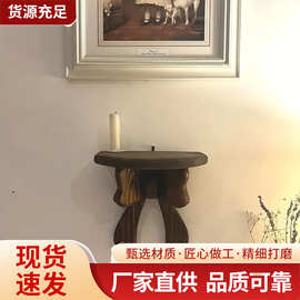 现货木质壁挂架蝴蝶结木质置物架墙壁装饰免打孔摆件装饰壁挂架