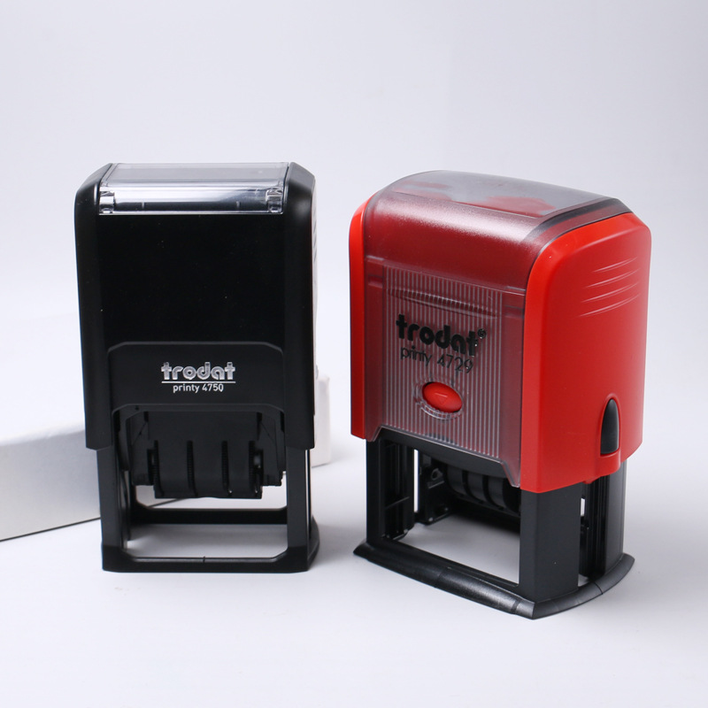 Zhuoda fecha texto tinta sello Flip sello 46125 Zhuoda tinta fecha sello material al por mayor