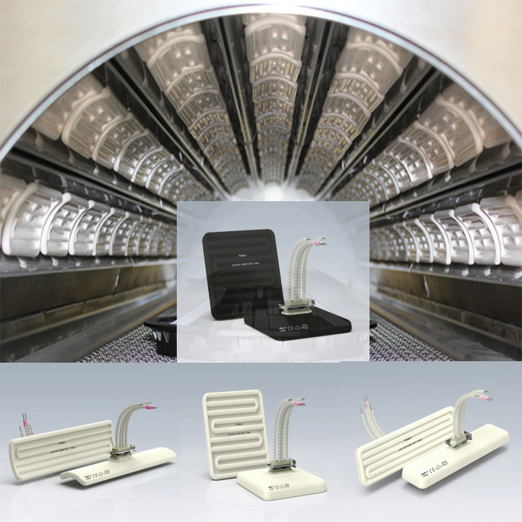 Far infrared ceramic heater infrared preheating heating infrared drying heating system temperature adjustable control
