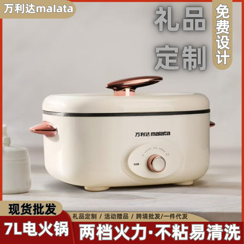 Multifunctional Electric Cooking Pot for Home Use, Non-Stick Electric Frying Pan, All-In-One High-Quality Electric Hot Pot, Gift Small Electric Pot