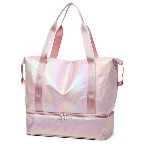 Travel bag women's large capacity portable lightweight waterproof internet celebrity luggage bag short-distance travel maternity bag storage bag