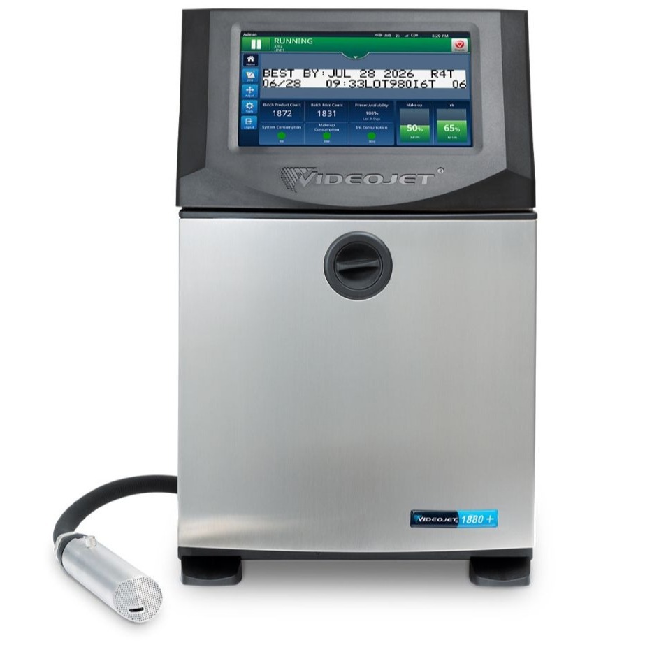 高速喷码机 伟迪捷1880+ 全自动生产线包装批号日期喷码机厂家