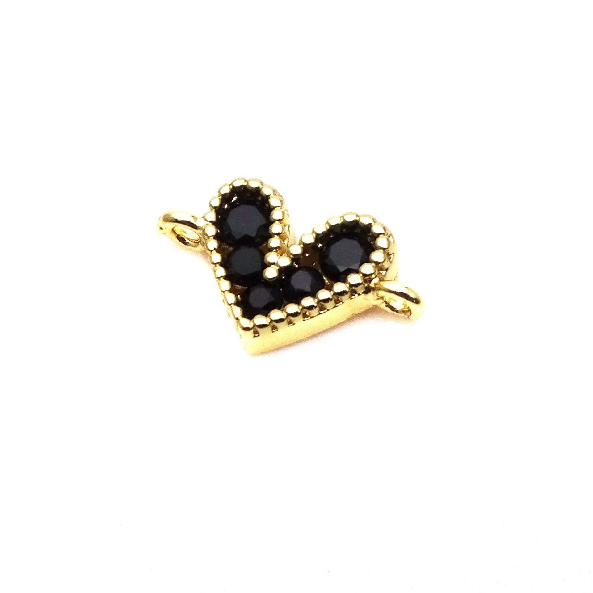 1g Weight Pendant Jewelry Making Type 8*42mm Jewelry Making Size Zircon Inlay Material DIY Jewelry Accessories Classification 1 Piece, 3 Pieces Quantity Copper Material Heart Shape Pattern Plating Design Simple Style Style 1 Piece 3 Pieces 8*42mm Copper Zircon Heart Shape Pendant Jewelry Accessories 16