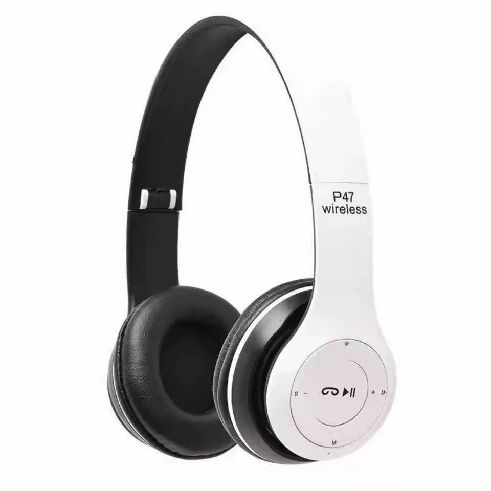 Трехмерные складные наушники, беспроводные, экшн-игры, P47, Bluetooth, оптовая продажа