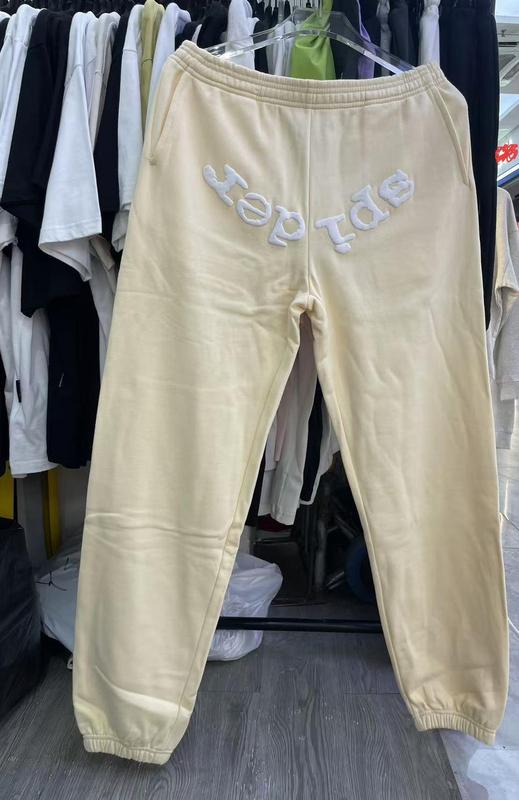 Sp1derヒップホップ歌手Young Thugと同じスタイルのフォームレター555555カップル用パーカーPinkスウェットシャツ|undefined