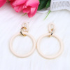 Acrylic fashionable earrings