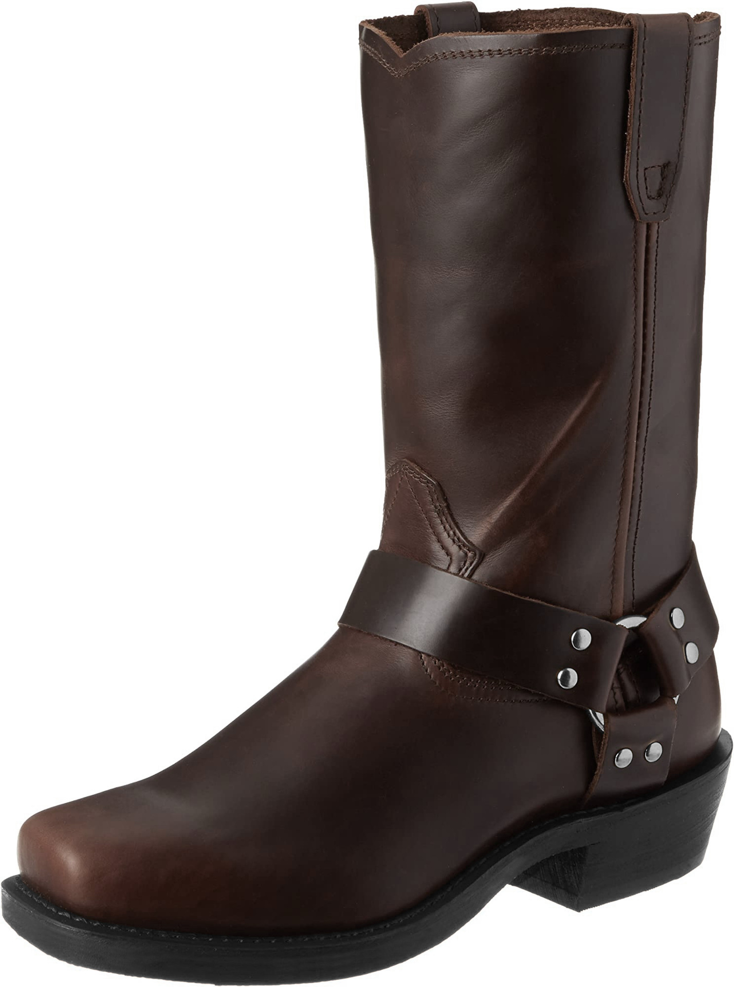 Botas de vaquero con suela de madera hechas a mano Aumento de 4,5 cm Zapatos de hombre Botas de hombre cuadradas_voghion.com