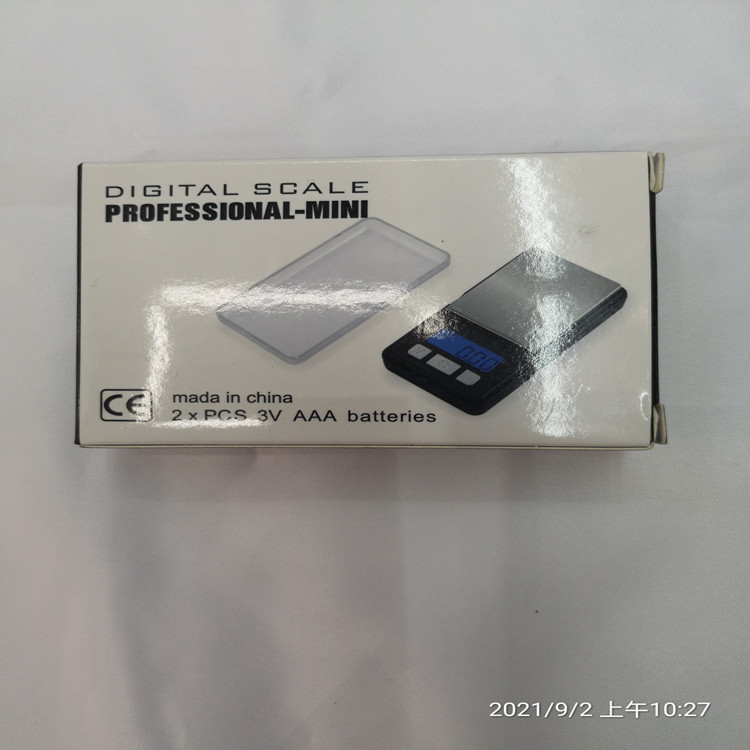 2021 nueva escala de joyería escala de oro mini escala 200g / 0.01g escala de palma