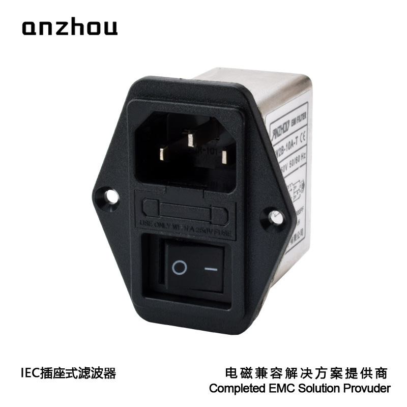 安州IEC插座式EMI FILTER滤波器PX2C-10A-T,PX2C-6A-T,PX2C-3A-T