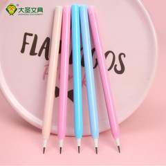 Great Sage Elementary School Lead Replacable Thick Lead Mechanical Pencil Minimalist Style Writing Pen Children's Learning Supplies Wholesale