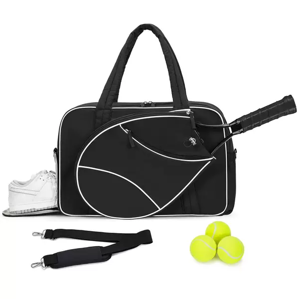 Amazon's new multi-functional, waterproof, crossbody tennis bag for men and women, perfect for outdoor sports and as a shoulder bag