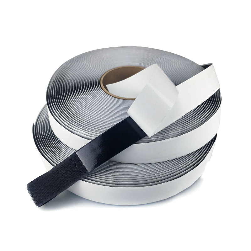 Ventas transfronterizas calientes de 20 - 110mm de ancho adhesivo de cinta adhesiva Velcro adhesiva autoadhesiva de doble cara fuerte banda de gancho