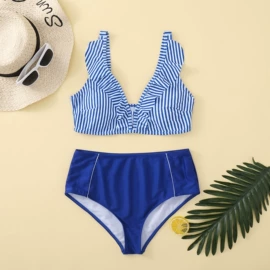 比基尼;连体泳衣;三件套泳装