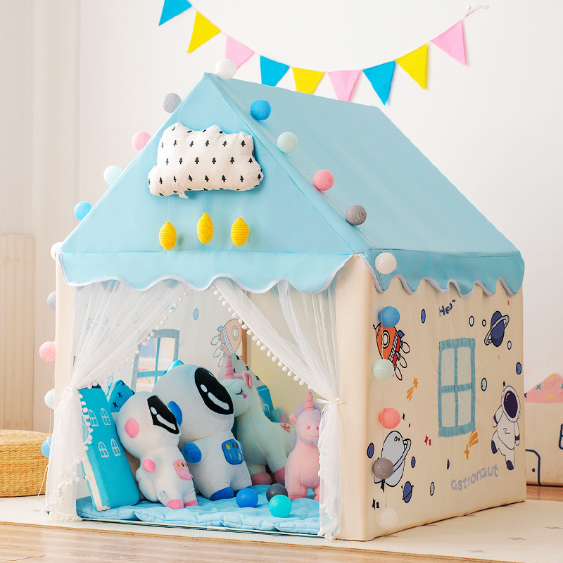 Small Spotted Dove Children's Tent Indoor Extra Large Game House Princess Girl Dreamy Little House Castle Baby Toy House