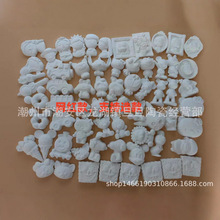 可选款网红石膏娃娃彩绘涂色白胚幼儿园玩具批发摆摊手工填色娃娃