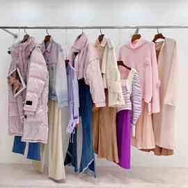 ICY品牌撤柜系列货24秋冬羽绒服双面呢夹克实体直播自带流量尾货