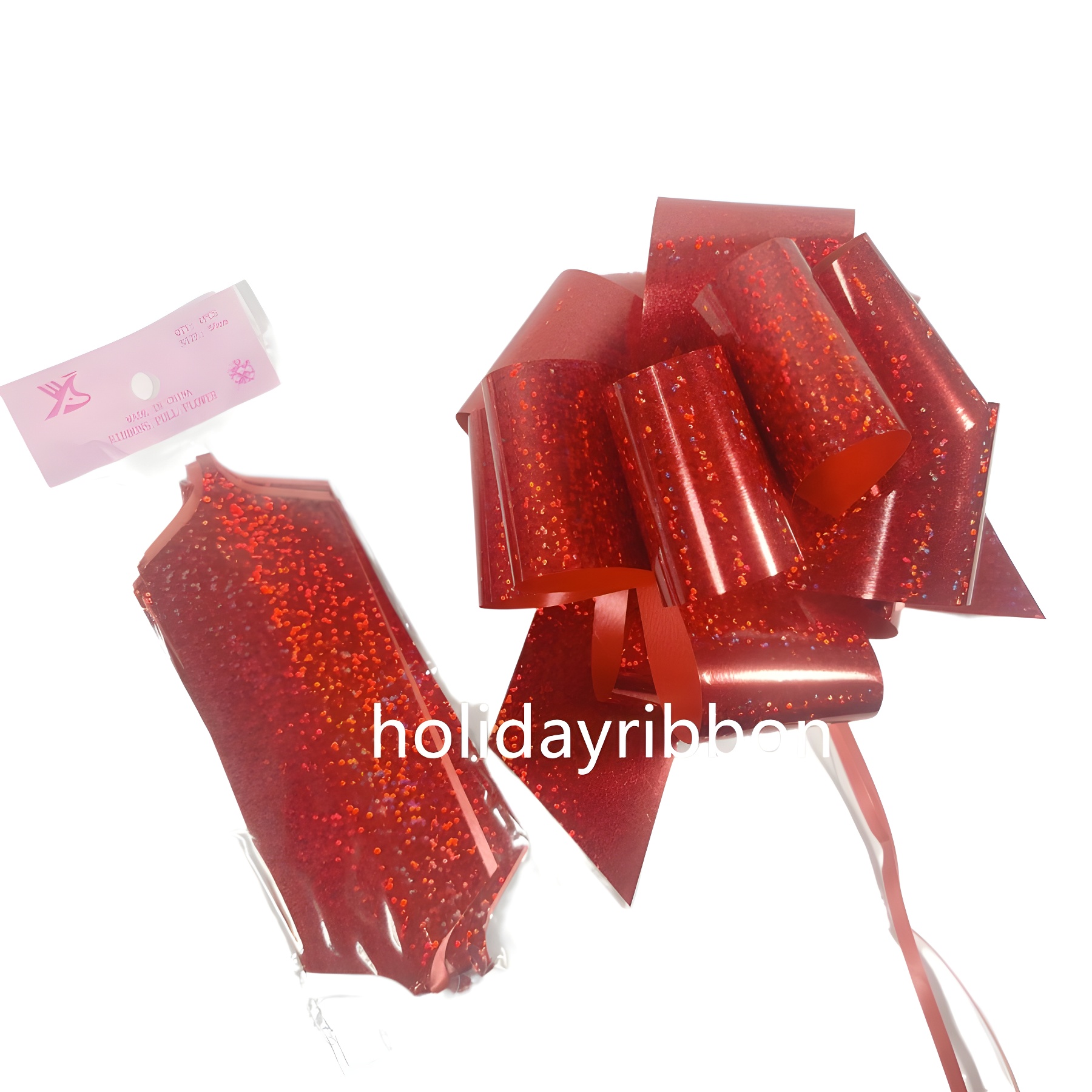 Comercio exterior transfronterizo regalos de Navidad decoración de flores de color láser de color metálico flores de bola decoradas flores de boda