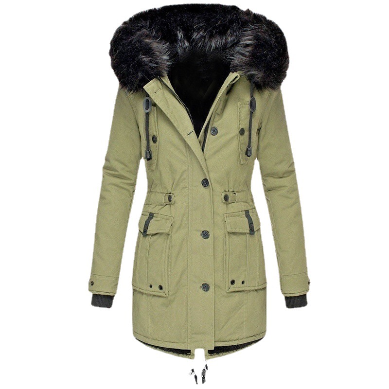 Warm down jacket, European style