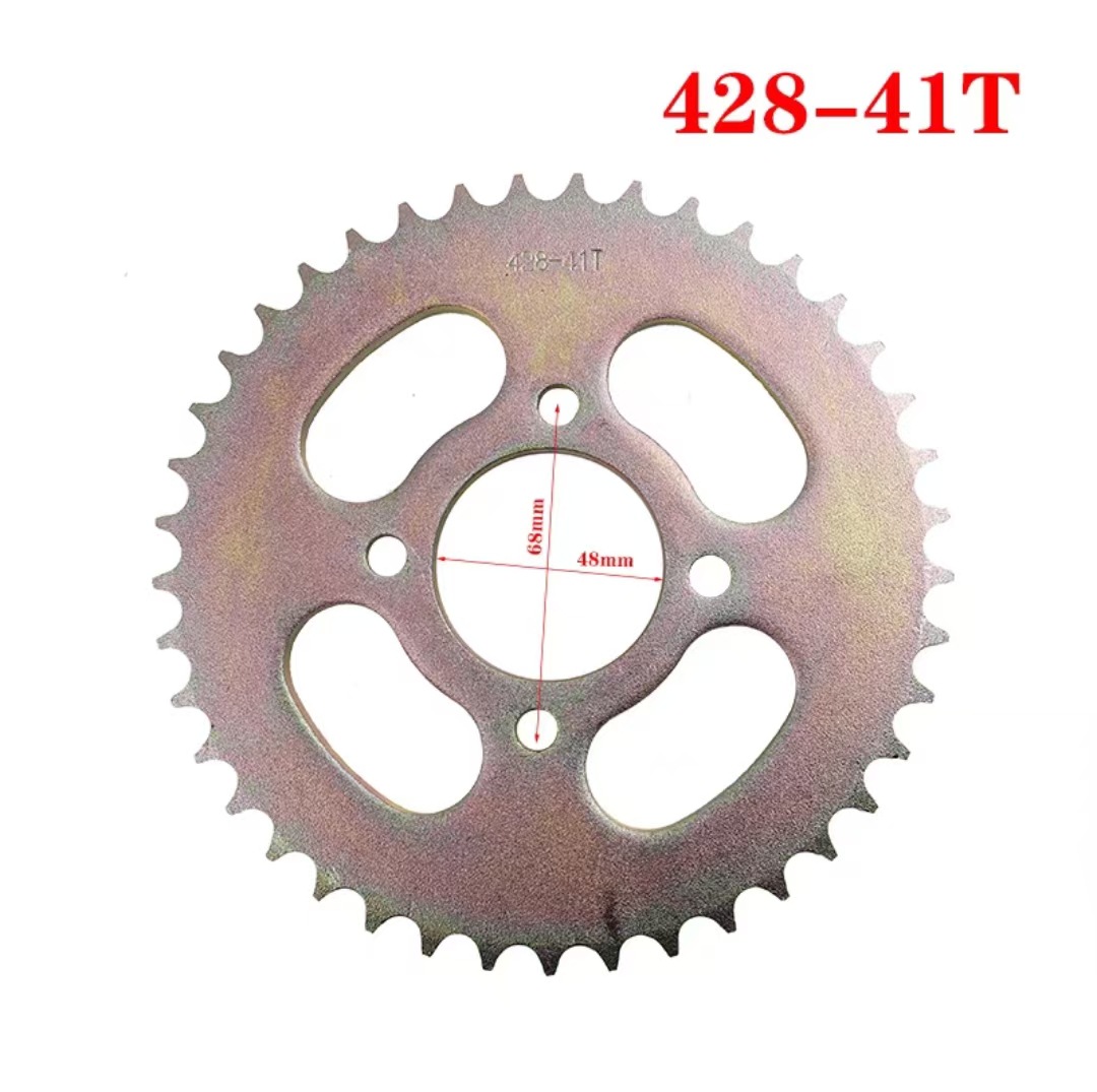 Four-Wheel Bull Atv Accessories Go-Kart Modified Chain Plate Chainring 420, 428, 530 Gear Chain