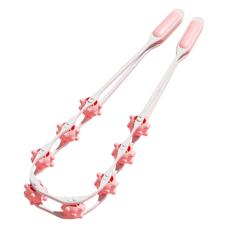 Rodillo de espalda masajeador columna cervical hombro yoga espalda abierta relajante dispositivo empuje hacia atrás cintura vientre pierna artefacto